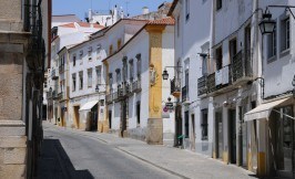 Street in Evora Portugal