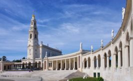A holy church in Fatima, Portugal