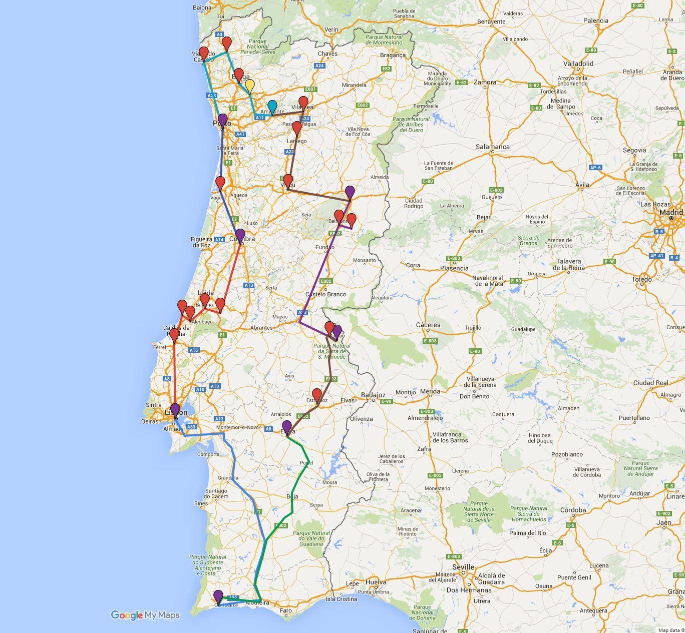 Lisbon, Porto and Lagos self-drive tour