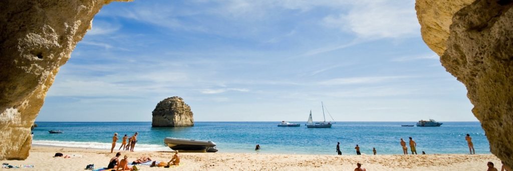 Beach in Algarve - Southern Portugal