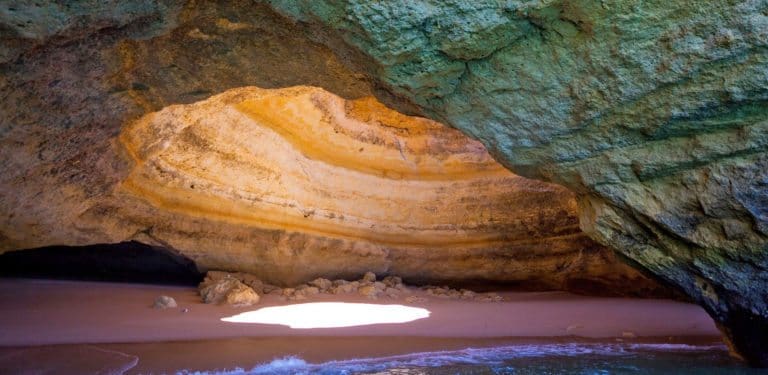 Benagil caves in Algarve - South of Portugal