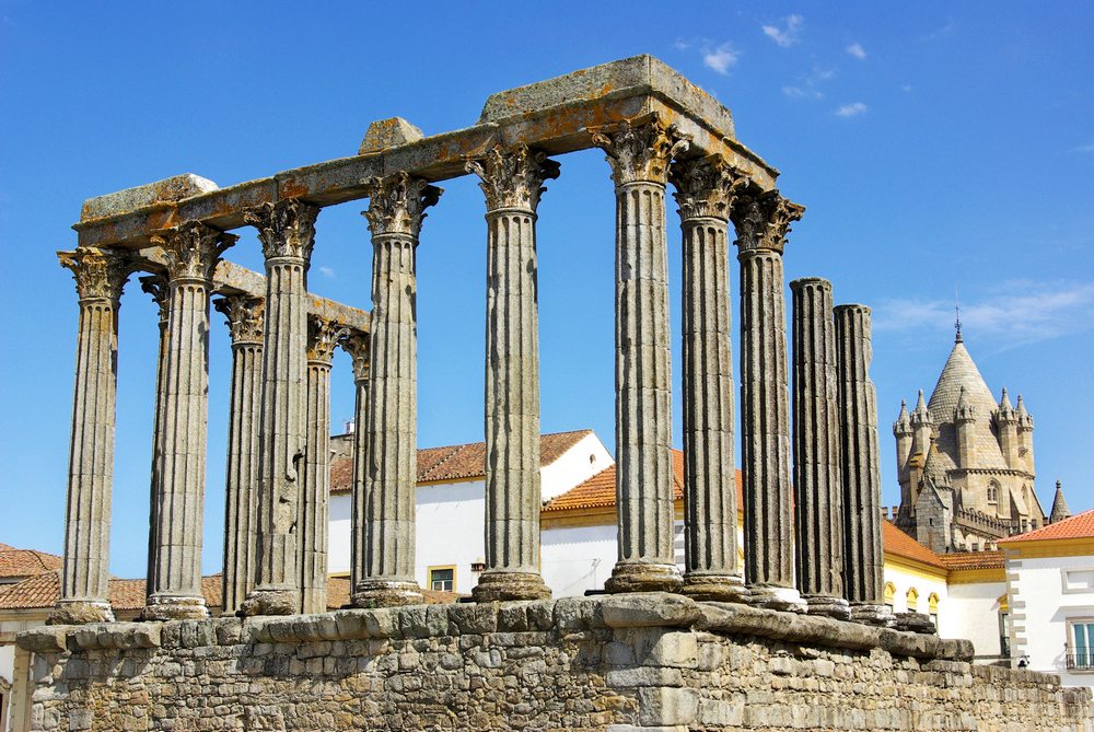 Diana Roman Temple - Evora - Portugal