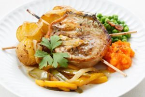 Portuguese roasted pork medallion with carrot puree - Portugal culinary | Portugal.com