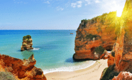 Rocky beach in Algarve |Portugal.com