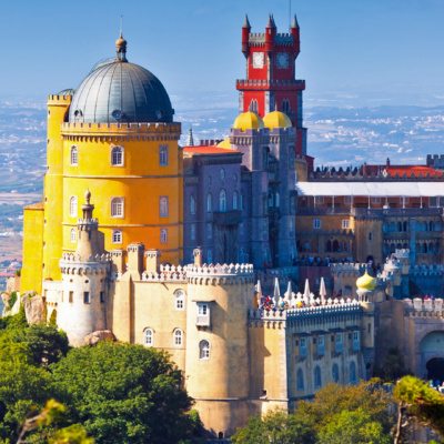 Pena palace in Sintra Portugal