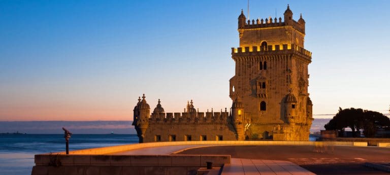 Torre de Belem in Lisbon Portugal