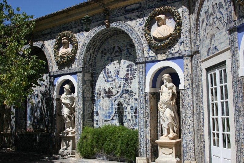Front of the Palacio Fronteira