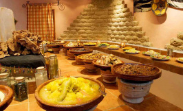 hotel chergui kasbah erfoud morocco restaurant