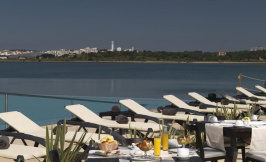 agua hotel riverside algarve portugal poolside lounge