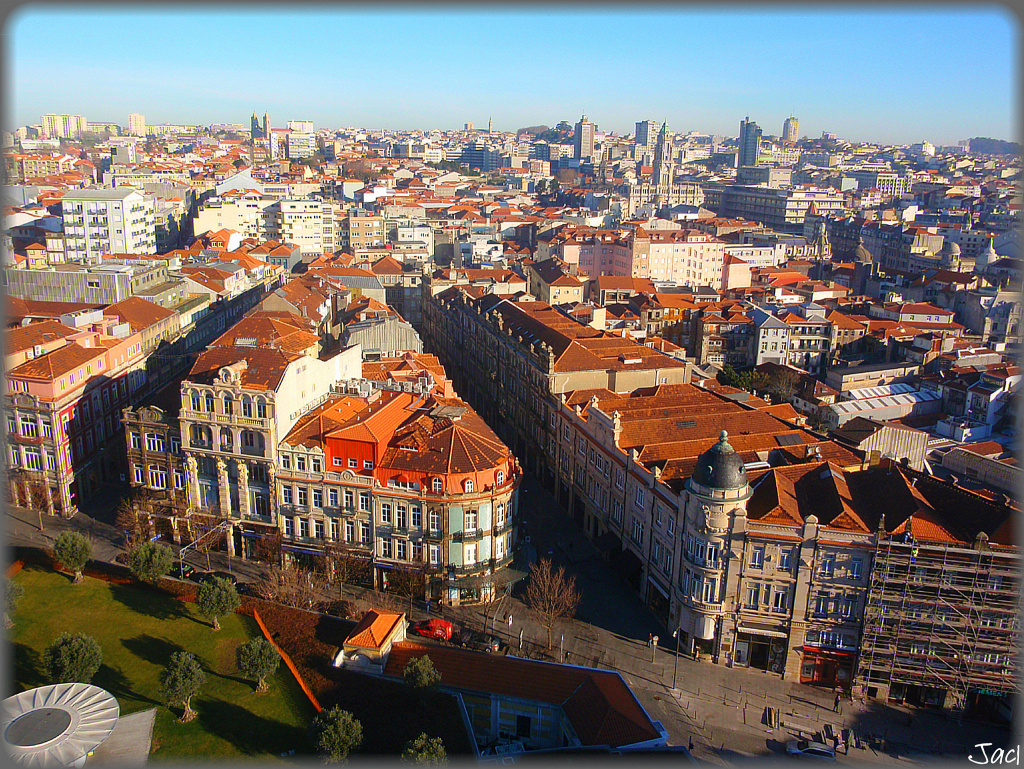 Porto unique view of the city