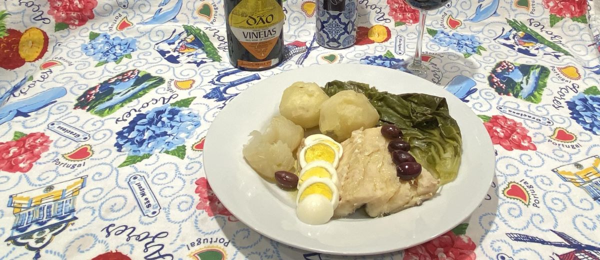 Portuguese Recipe: Bacalhau Cozido com Batatas