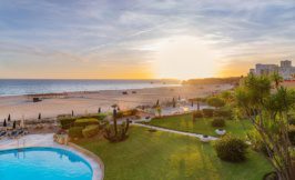Beach view at Algarve Casino Hotel