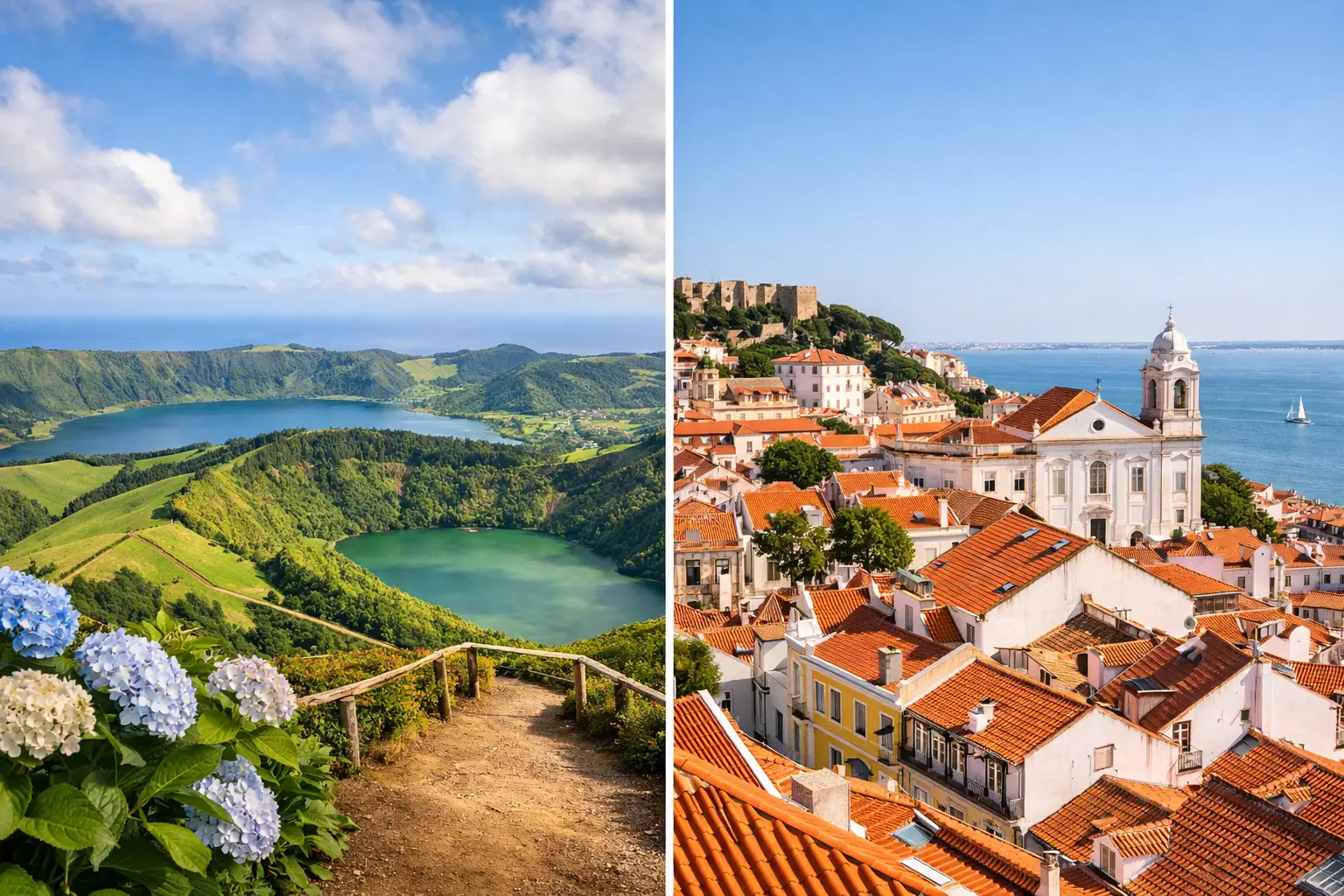 Azores Versus Mainland Portugal Trip